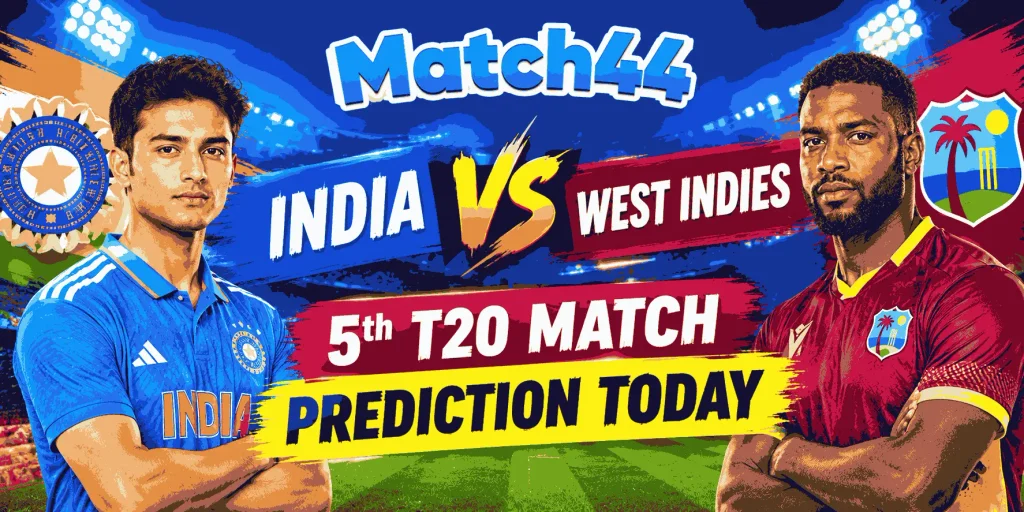 India vs West Indies 5th T20 Match Prediction